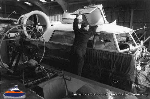 Skima hovercraft -  (credit: The <a href='http://www.hovercraft-museum.org/' target='_blank'>Hovercraft Museum Trust</a>).